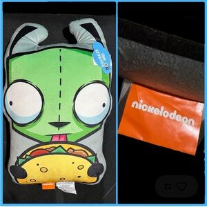 Nickelodeon Invader Zim Gir Pillow kept in excellent new Condtion